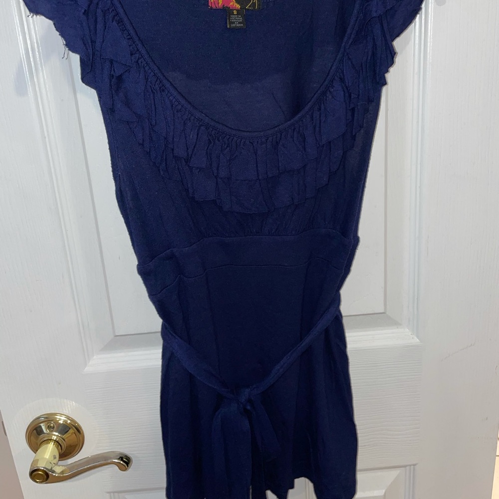 Navy blue blouse